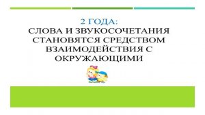 «Развитие речи у детей по возрастам»