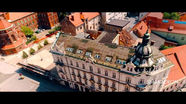 Словения озеро Блед и город Марибор съемка дроном в 4К