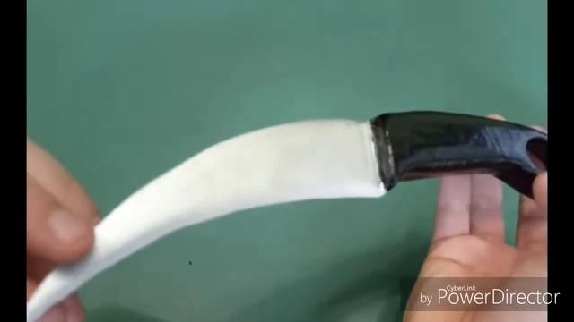 Нож керамбит из фанеры