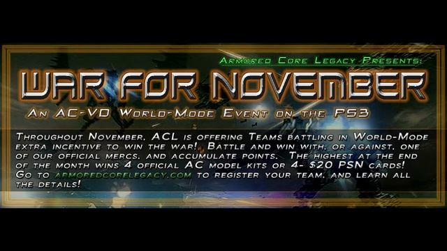 Armored Core: Verdict Day - The War For November! (READ DESCRIPTION FOR DETAILS) смотреть онлайн