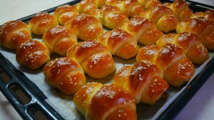 Рогалики с сыром и колбасой  Выпечка в дорогу на перекус