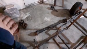 Самодельный картинг за 10000 рублей (передняя ось) №3