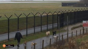 ?  | Manchester Airport LIVE |  Tues 23th Jan '24  |  Raining and windy day