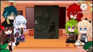 ✎ᝰ┆Genshin Impact react to Zhongli || Genshin Impact(2/?) Gacha Nox react