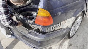 BMW E46  Замена заднего бампера НАШЕЛ КУЧУ ПРОБЛЕМ ПО КУЗОВУ!!!