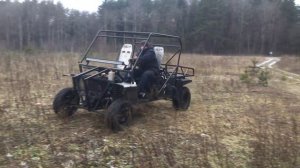 Самодельный багги четырехместный.