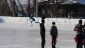 Конькобежный спорт.