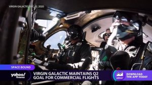 Virgin Galactic stock boosted following commitment to Q2 commercial flight goals