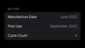 IPHONE 15 БУДЕТ ПОКАЗЫВАТЬ КОЛИЧЕСТВО ЦИКЛОВ ЗАРЯДКИ БАТАРЕИ!