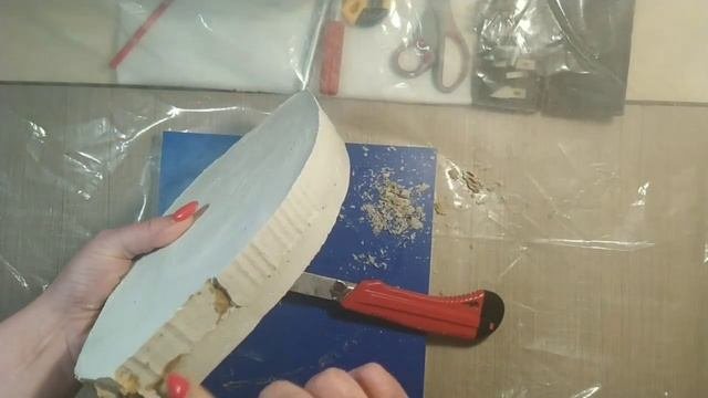 МК Молд из гипса для изолона и фоамирана.(часть 2)