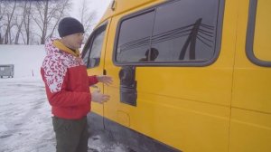 Автодом своими руками. Отопление и мойка зимой.