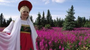 Надежда Меньших "Растёт Иван-чай за рекой, за рекой" (музыка и слова Ирины Скибиной)