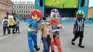 Мое посещение фанзоны «Футбольная деревня» EURO 2020. Санкт-Петербург. Живой звук