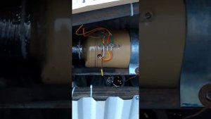 Отопитель  ОВ-65 установлен в гараже