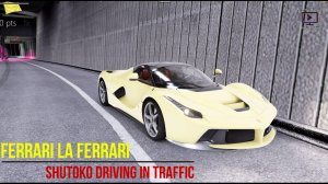 Assetto Corsa Shutoko - Driving in Traffic Ferrari La Ferrari.