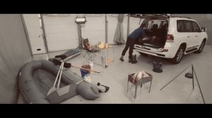 Toyota Land Cruiser- багажное отделение