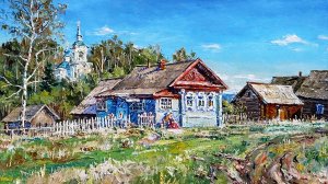 Пейзажи художника Антона Колоколова