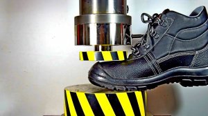 HYDRAULIC PRESS VS BOOT ARMOR