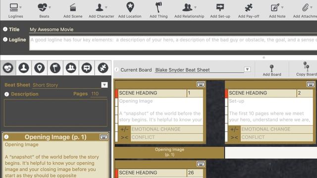 Save the Cat! Story Structure Software - Beat Sheet смотреть онлайн
