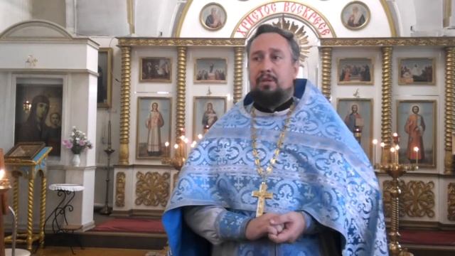 14 октября 2017 года. Проповедь иерея Дмитрия Боголюбова. Покров Пресвятой Богородицы. смотреть онлайн