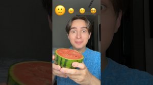 How do you eat watermelon?  Radmiru #shorts