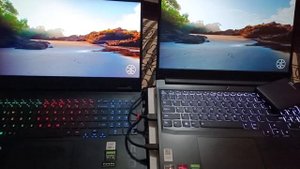 45% NTSC VS 100% sRGB display comparison... #srgb #bestlaptopdisplay