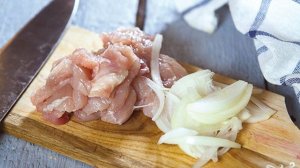 Азу из индейки на сковороде