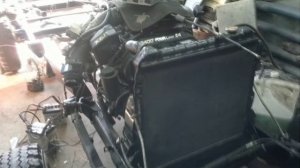 Установка 5VZ на УАЗ (фермер)