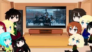 Girls und Panzer and GATE react to random videos | Gacha Club Reaction Part 28 ( 3/3 )