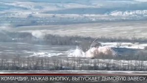 Новейшие танки Т-90М "Прорыв" уничтожают позиции нацистов