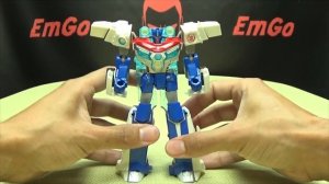 Robots in Disguise Warrior POWER SURGE OPTIMUS PRIME: EmGo's Transformers Reviews N' Stuff