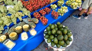 Продуктовый базар в Кемере по понедельникам, Кемер Турция рынок.