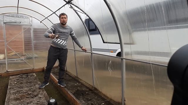 Автоматическое проветривание теплицы. Своими руками.