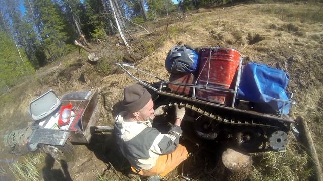 Мотобуксировщик Койра летом смотреть онлайн