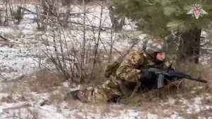 Тактическая подготовка мотострелков «Отважных» в зоне проведения СВО