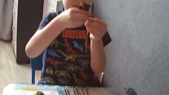 ВидеоЛепка гигантского кальмара из пластилина #кальмар#пластилин#лепка#видеолепка#своимируками