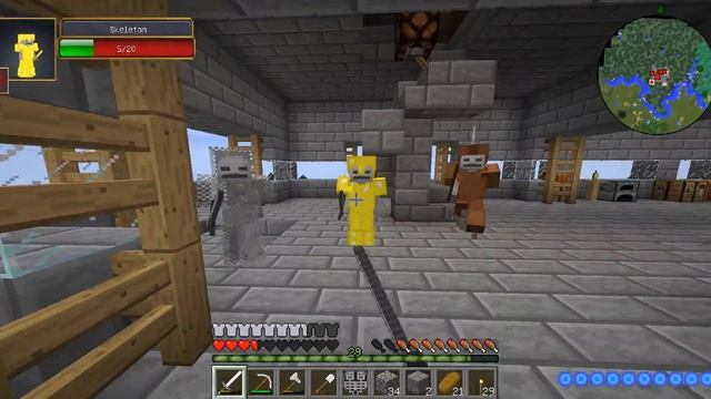 ЭПИЧНАЯ БОРЬБА ЗА ЗАМОК #2 ДИВАЙН РПГ И МАГ БАРКЛАЙ В МАЙНКРАФТ С МОДАМИ 1.7.10 смотреть онлайн