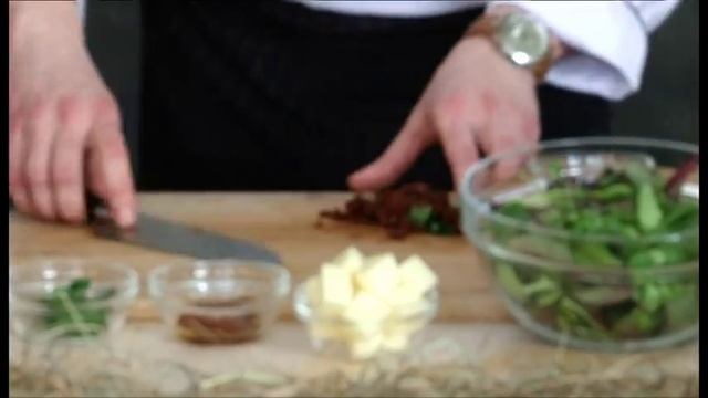 Демонстрационное приготовление салата "Римский" смотреть онлайн