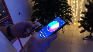 Умная гирлянда управление с телефона 16 миллионов цветов. Мультимедийная гирлянда на ёлку