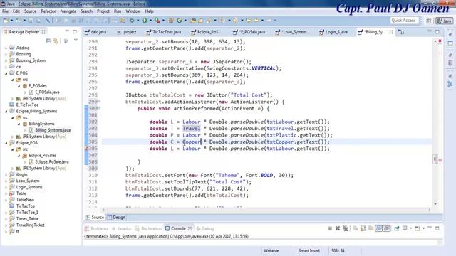 How to Create Billing Systems with Java Eclipse смотреть онлайн