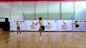 AEROBIC GYMNASTICS  SEN TR  Сургут Трио