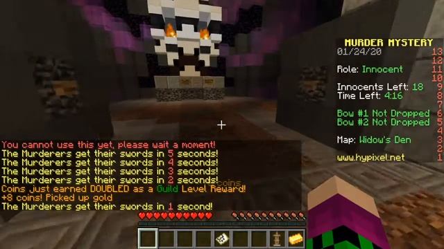 Hypixel Murder Mystery Why can't i send chat messages? смотреть онлайн