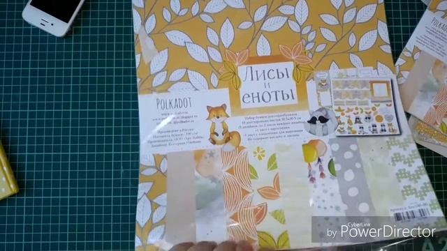 СКРАПБУКИНГ/Обзор коллекции Лисы и Еноты от Polkadot HD смотреть онлайн