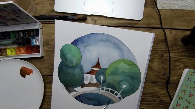 Создание картины: дом смотреть онлайн