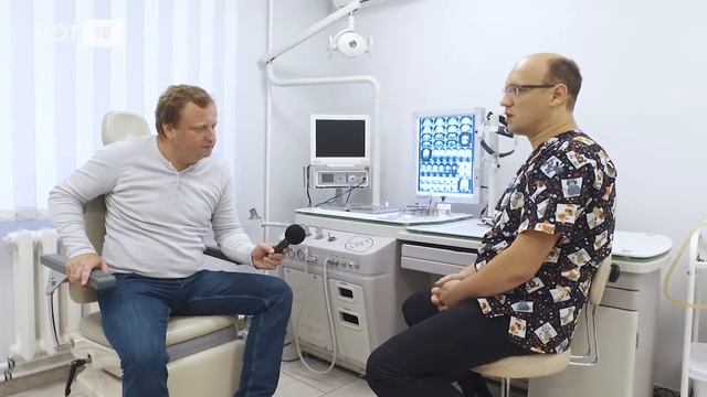 Василий Шевяков и врач - отоларинголог Антон Славецкий о лечении лор-заболеваний  в ЛДЦ №1