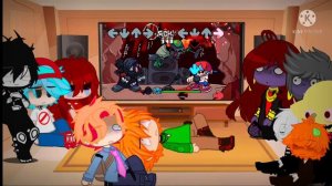 Friday night Funkin characters reacts to VS Accelerant Hank + ??? // Gacha Club