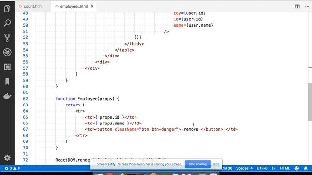 React.js | Update State In Parent Component from Child Component | DCT Academy | Bangalore смотреть онлайн