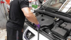 Peugeot 308 замена масла в АКПП и двигателе. 0+