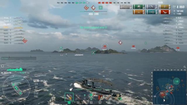 BERTEMPUR PAKE KAPAL PERUSAK JERMAN!! - World of Warships смотреть онлайн