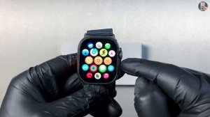 JS Hello Watch 3 Plus SmartWatch Unboxing & Full Review Best Apple Watch Ultra 2 Replica - ASMR